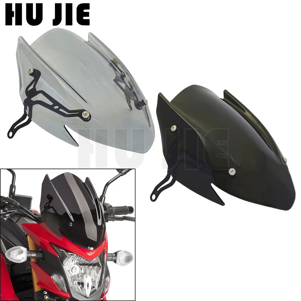 Ветровое стекло экран на лобовое с кронштейном для Suzuki GSX-S750 GSXS750 GSX-S GSXS 750 2017 2018 2019 |