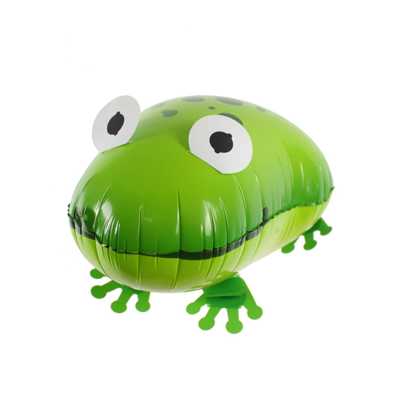 10 шт./уп. лягушка мультфильм шары в виде ходячих домашних животных на день