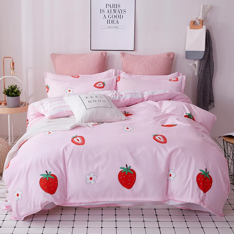 

Polyester Brief Cartoon Bedding Sets.bedding set Duvet Cover Bed sheet Bed Linen Pillowcases.Twin size ,Queen size, King size