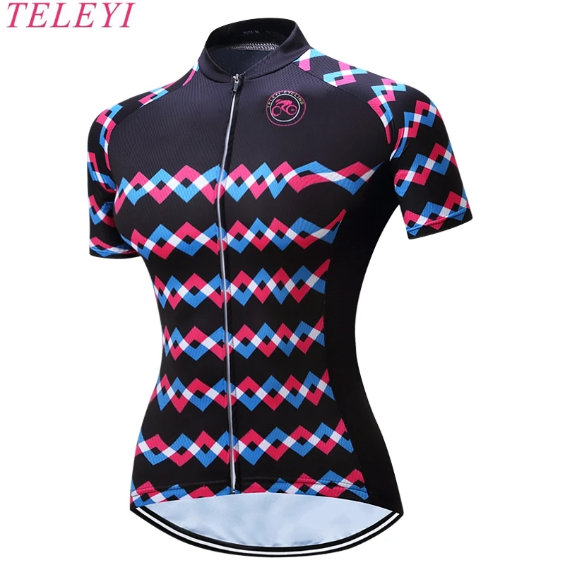 TELEYI летние женские Ropa Ciclismo быстросохнущая дышащая одежда MTB для велосипедистов