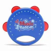 Timbrel Детские 8-Note ксилофон музыкальные игрушки ранняя Развивающая погремушка труба развивающая ручная, ударная игра на фортепиано Музыкальная игрушка - Цвет: Timbrel