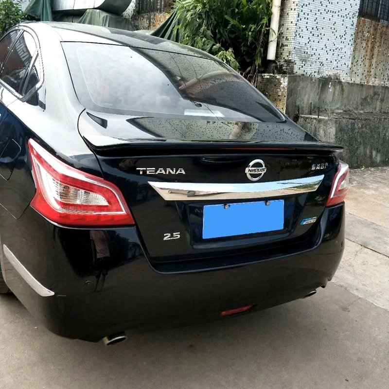 Для Nissan Altima 2013 задний багажник спойлер Высокое качество ABS Материал грунтовка Цвет для хвостовой части автомобиля декоративное крыло