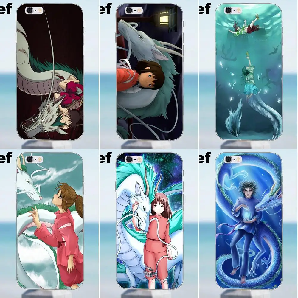 Suef hiku Dragon And Chihiro для iPhone X 4 4S 5 5S 5C SE 6 6S 7 8 Plus Samsung Galaxy J1 J3 J5 J7 A3 A5 2016 2017|for iphone|galaxy j1samsung