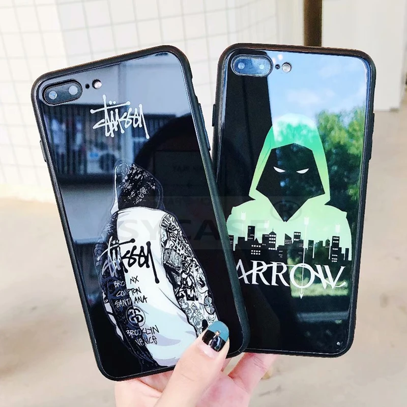 SYCASE световой пятнистости Стекло чехол для телефона OPPO R9 R9S R11 R11S R15 мечта R17 Plus все