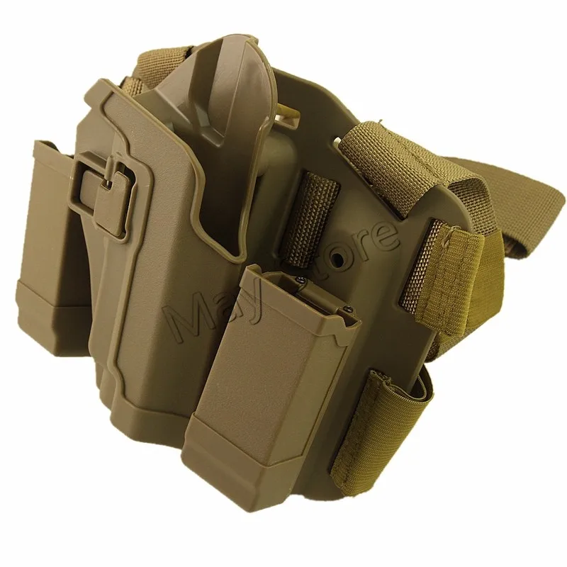 RH W/Журнал факел мешок страйкбол тактическая кобура SIG SAUER P226 P229 открытый