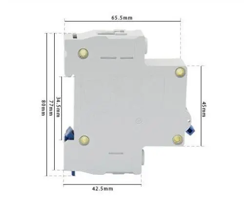 CHINT Автоматический выключатель MCB DZ47 C Type 1Pole 20Amp 230/400V|circuit breaker mcb|mcb typechint circuit |