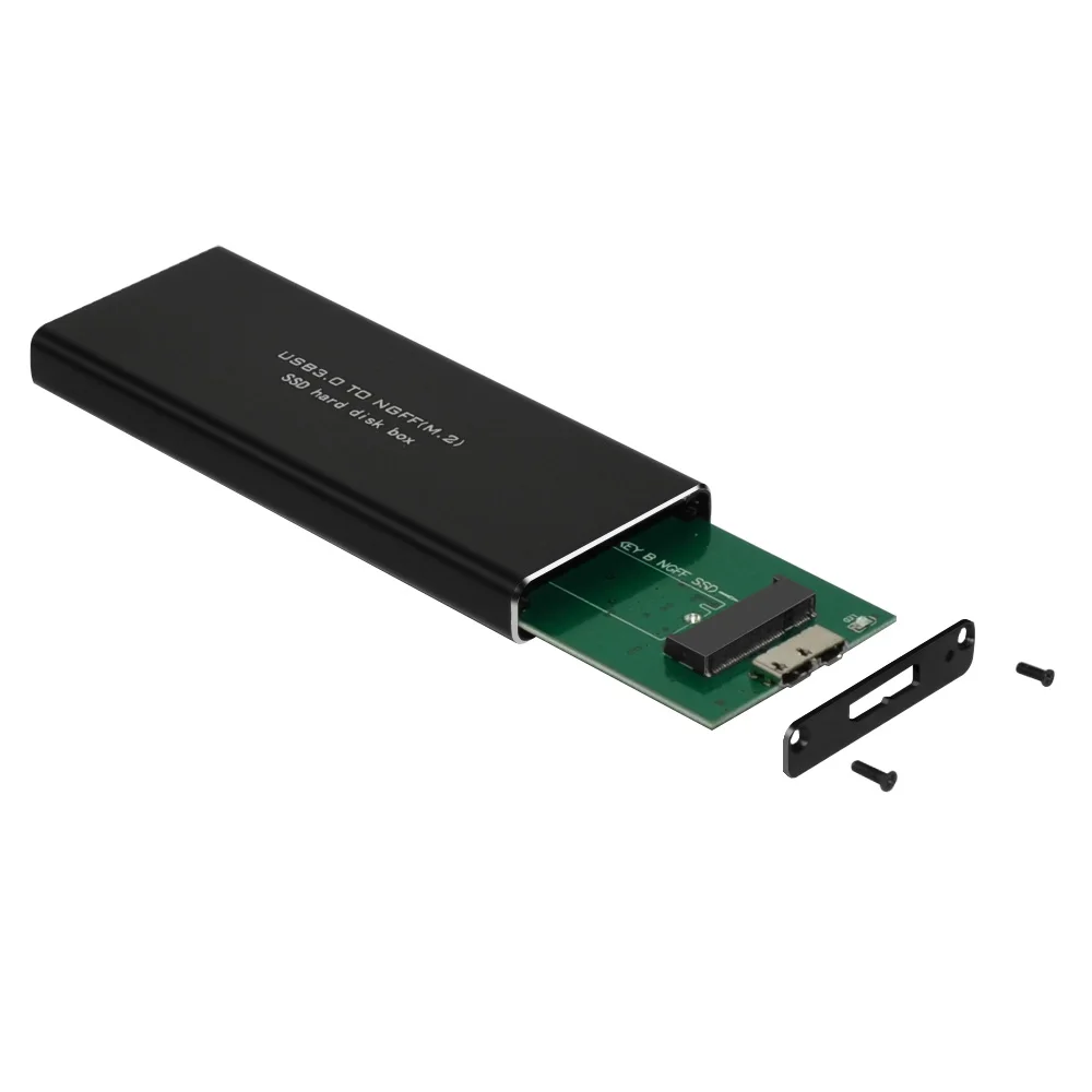 USB 3 0 к NGFF M.2 SSD жесткий диск коробка B Ключ адаптер внешний корпус Чехол|usb 3.0 to ngff|hard