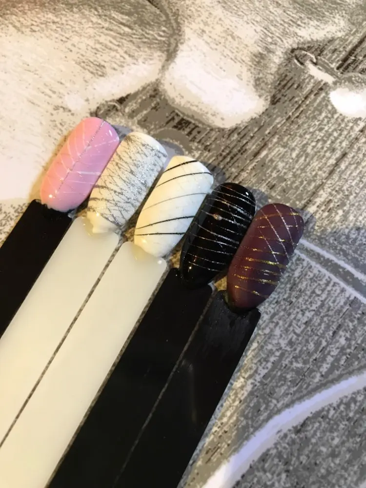 ROSALIND паук гель для ногтей 5 мл DIY Дизайн ногтей точка к линии рисунок и Живопись украшения вытягивание шелк паук гель лак