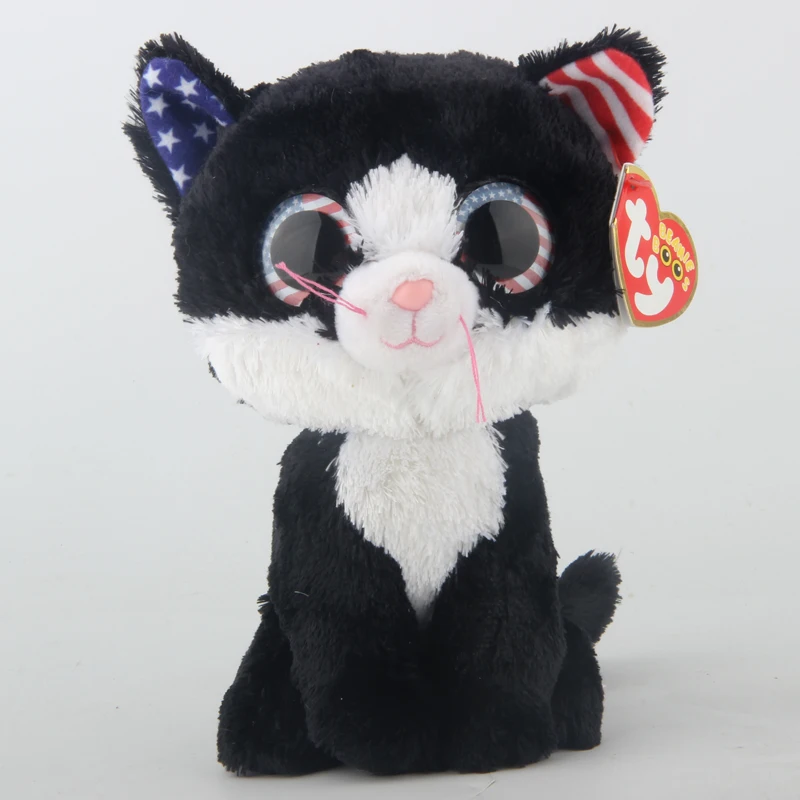 Ty Stuffed &amp Plush Freedom The Black Cat Toy 15cm | Игрушки и хобби