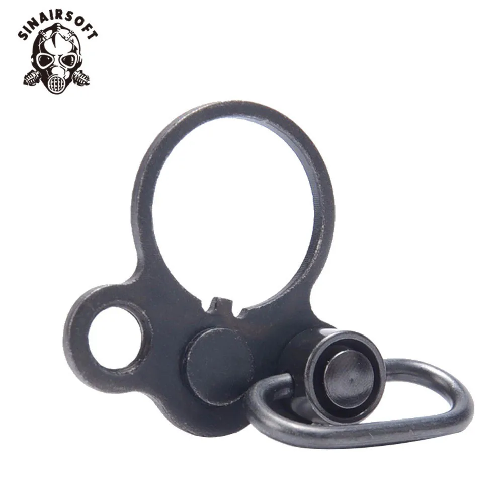 SINAIRSOFT AR 15 M4/16 Gun Sling End Plate двухсторонний амфибия Mount Adapter W/QD Swivel|Пейнтбольные