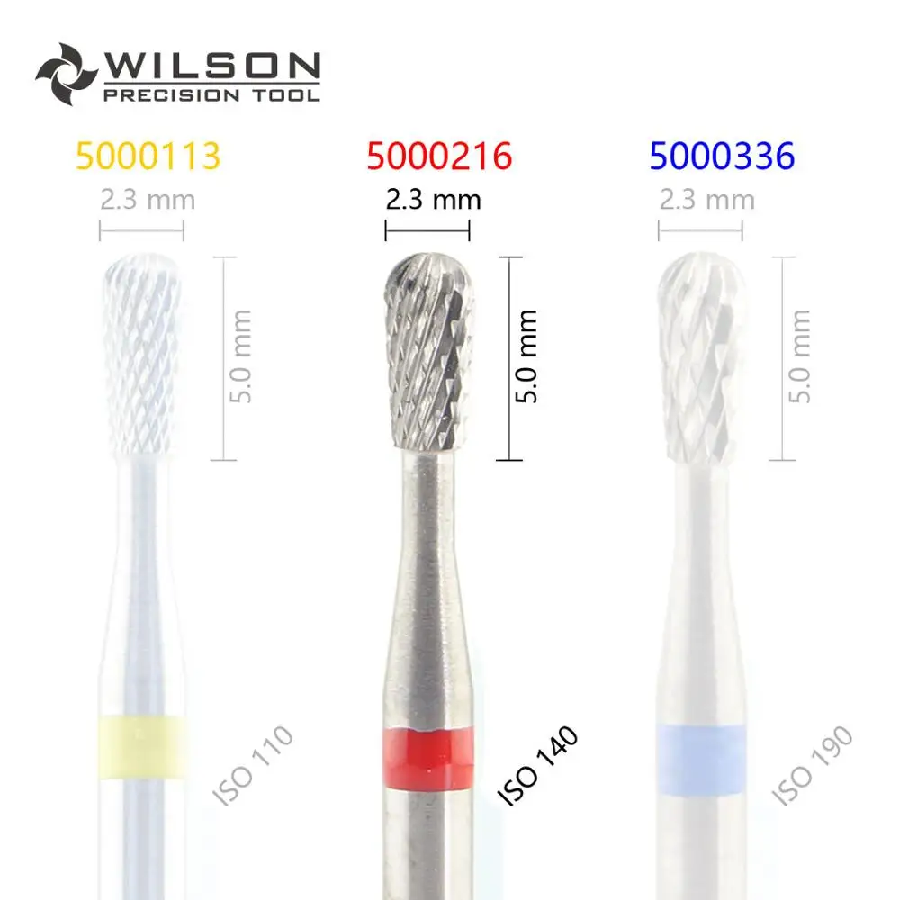 Боры из карбида вольфрама для стоматологической лаборатории HP WILSON ISO 237 023