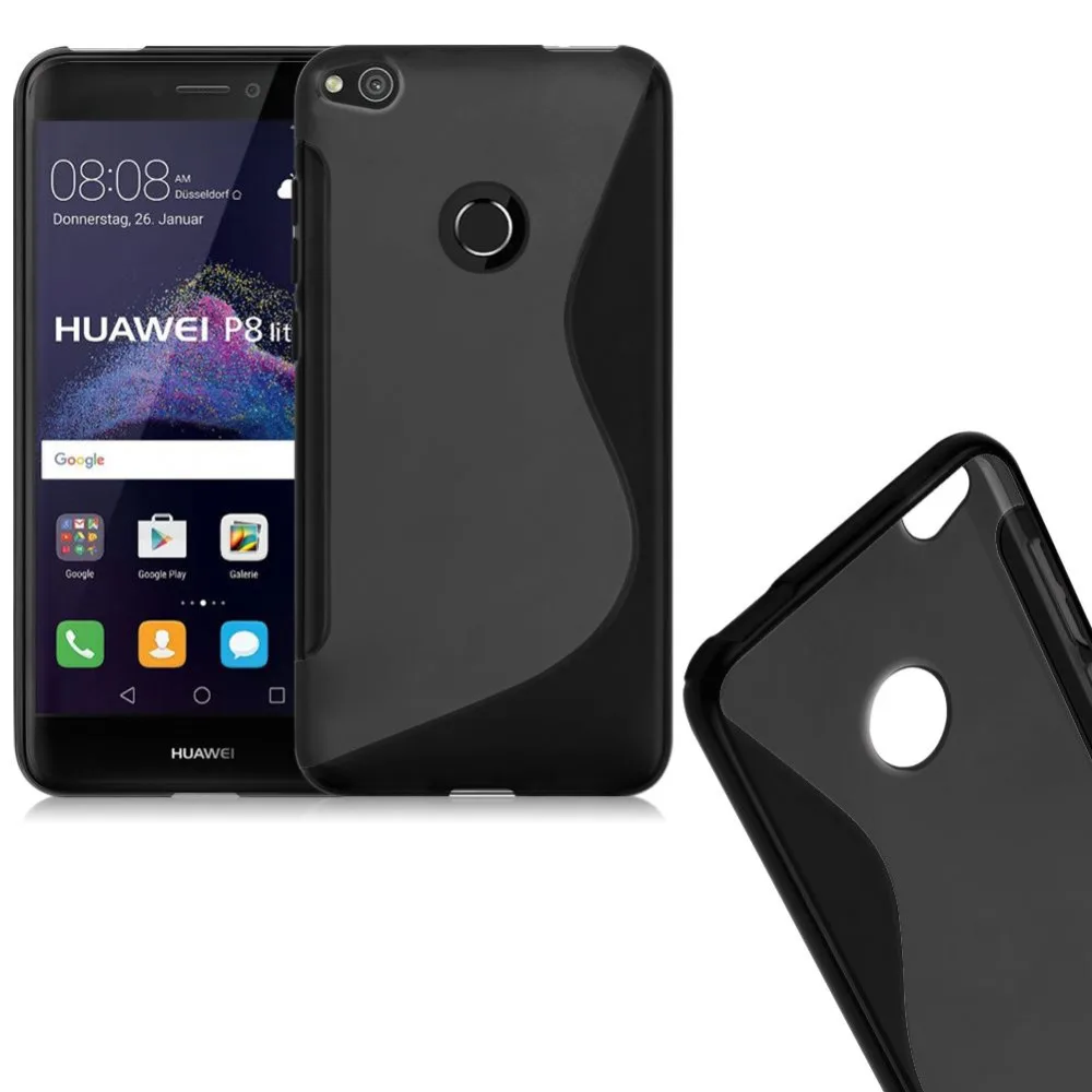 Для Huawei P8 Lite 2017 P10 плюс P9 Mate9 Honor 5C 8 6X2016 гибкие чехлы из термопластичного
