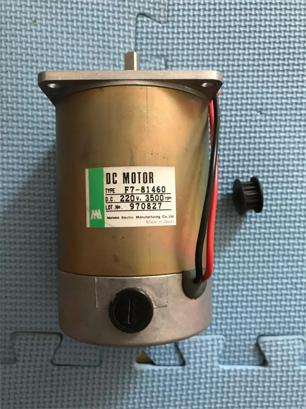 F7 81460 DC 220V 3500 rpm постоянный магнит мотор шпинделя DIY|Двигатель постоянного тока DC| |