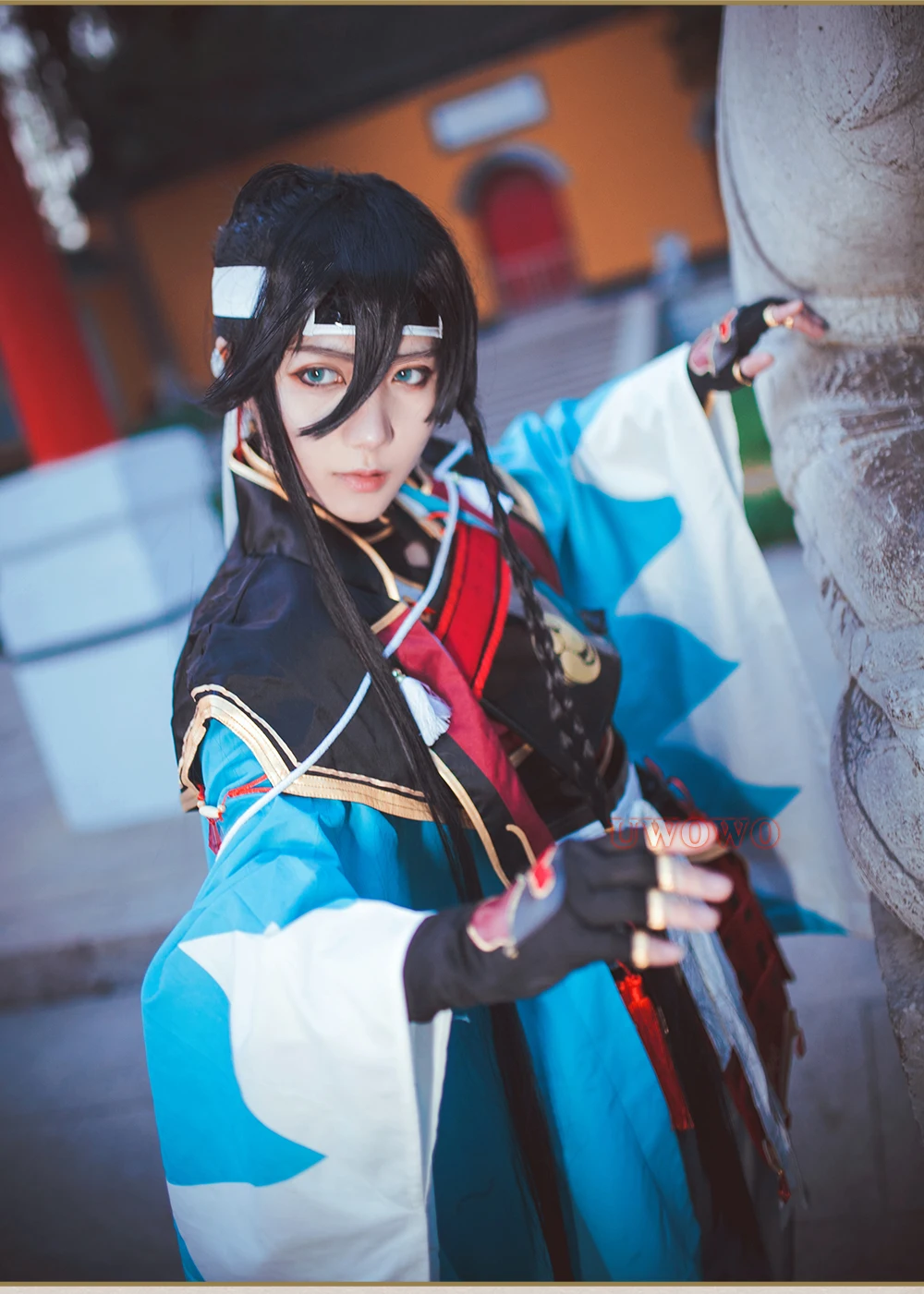 UWOWO izuminoki Kanesada Косплей версия Touken Ranbu онлайн Аниме Костюм Touken Ranbu Косплей izuminoki Kanesada