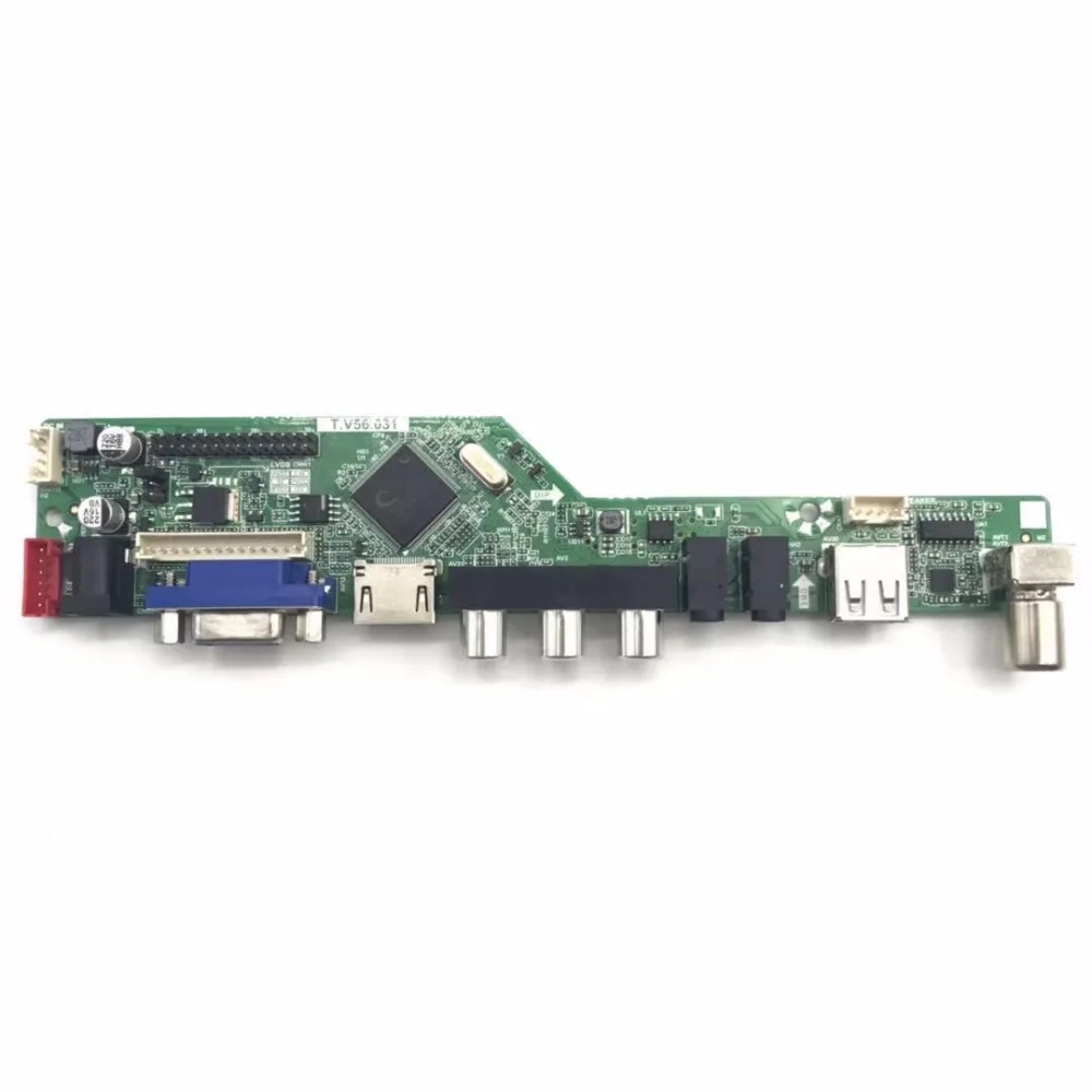 ТВ HDMI VGA AV USB аудио ЖК-контроллер платы для 14 &quot15 6&quot B140XW01 B156XW02 LP156WH2 B156XW04 B156XTN02.1