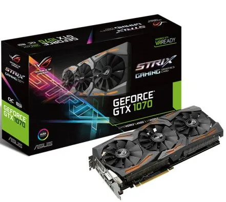 ROG STRIX GTX1070 O8G GAMING Raptor VR Game Graphics OC|game graphic|oc |