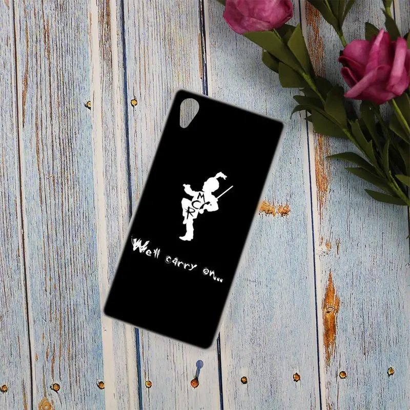 Прозрачный чехол My Chemical Romance для Sony Xperia Z3 Z5 Premium M4 Aqua M5 X XA XA1 C4 C5 E4 E5 XZ XZ2 Compact Plus |