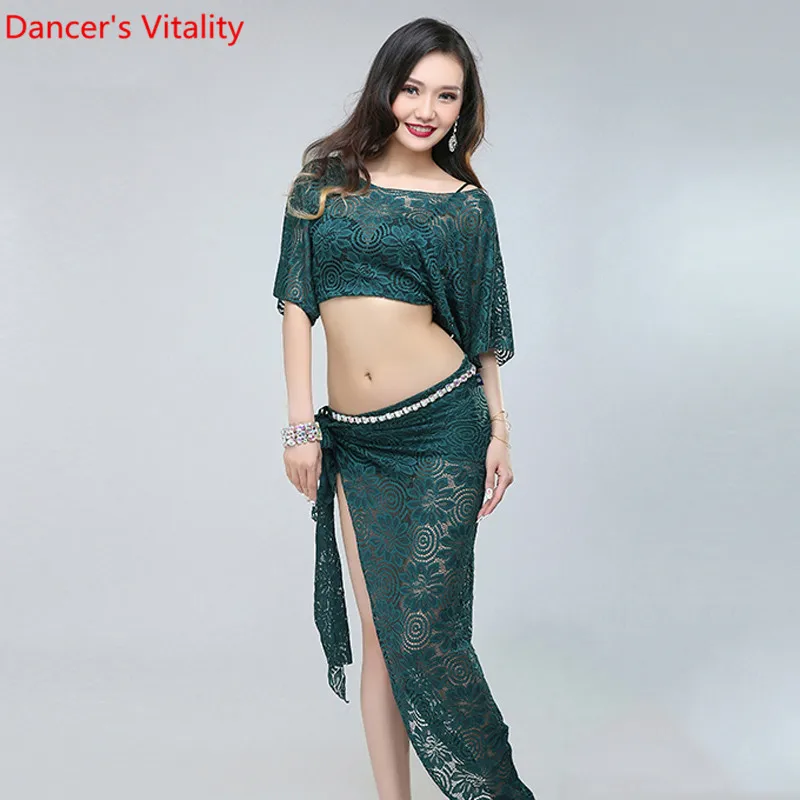 Костюм Bellydance Горячие Продажи Женщины Танец Живота Топ и Юбка Производительность