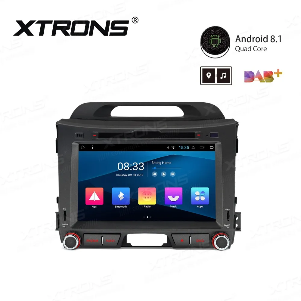 XTRONS 8 ''Android 1 автомобильный Радио стерео плеер для Kia Sportage серии 3 2010 2011 2012 2013 2014