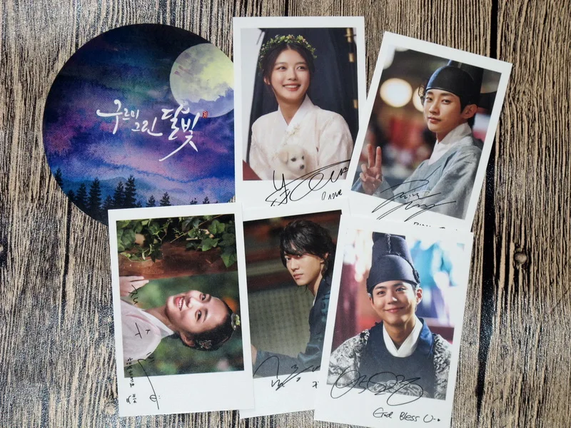 Love in the moonlight autographed Park Bo Gum Kim You Jung 2016 OST 2CD + Фотокнига новая Корейская версия 10