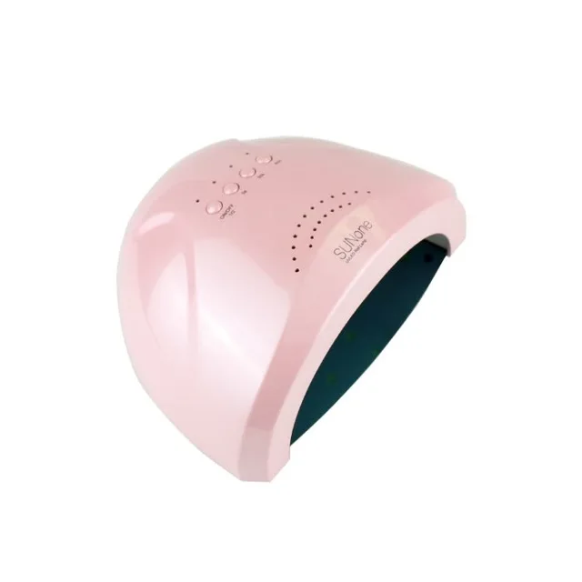 48w- pink 72 Вт УФ-лампа светодиодный светильник для ногтей с 36 светодиодный s две ручные лампы Сушилка для ногтей маникюр Гель-лак для ногтей автоматический сенсор прозрачный дисплей времени - Цвет: 48w- pink