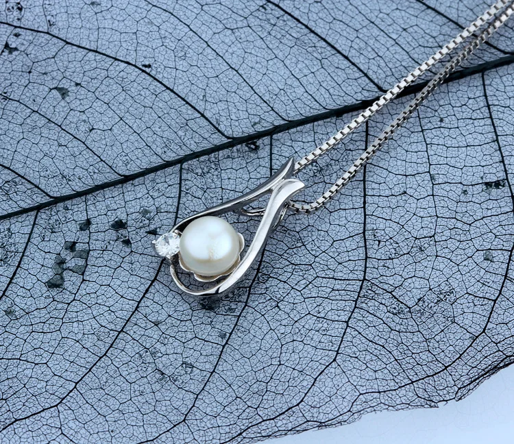 Reiki New Promotion Round Slide Women Natural Pendant Chakra Lozrunve 2018 S925 Korean Fashionable Pearl 925 Ornaments | Украшения и