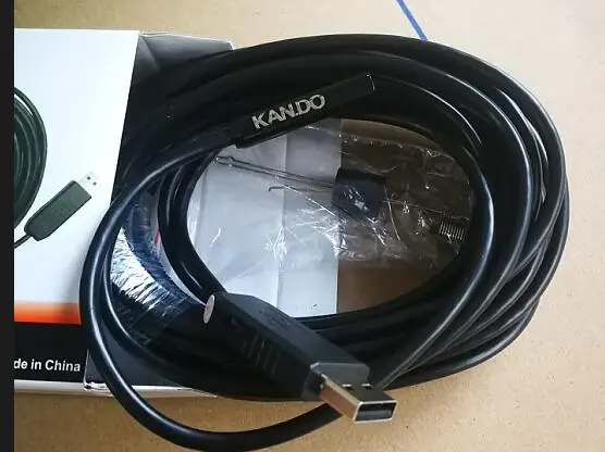 Крюк 9 мм Головка 15 м длина мини эндоскоп USB трубчатая камера-змея промышленная Инспекционная камера Проводная камера эндоскоп камера