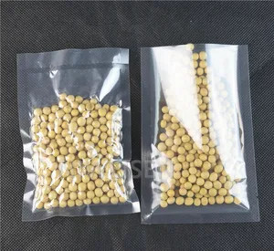 100 шт., прозрачные пластиковые пакеты для сохранения свежести продуктов