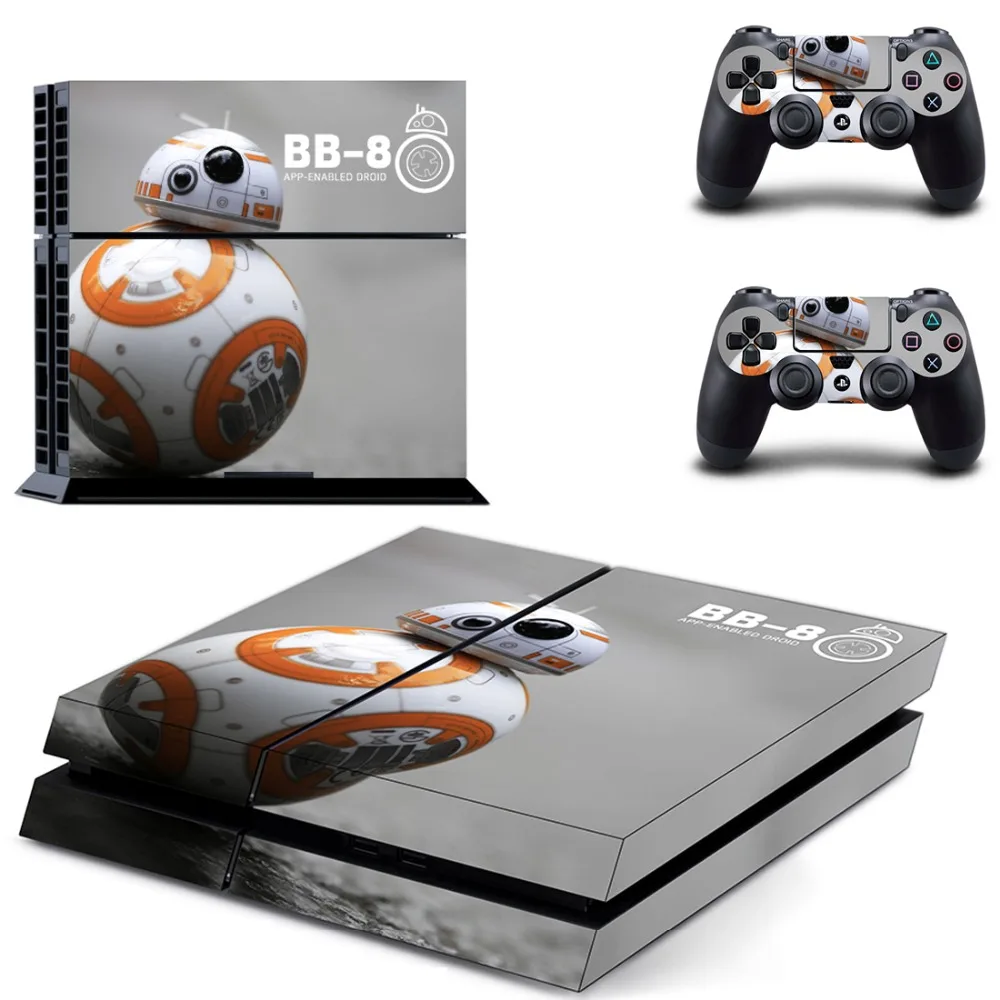 Пленка Star Wars наклейка для PS4 виниловая наклейка, стикер для консоли sony Playstation 4 и 2 контроллера наклейка для PS4 наклейка