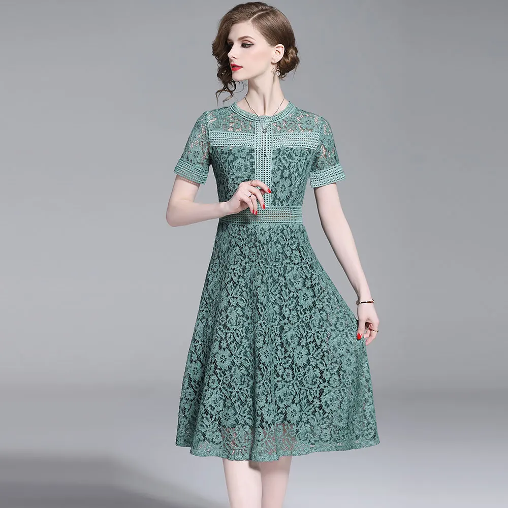 Женское Повседневное платье Borisovich элегантное кружевное трапециевидной формы