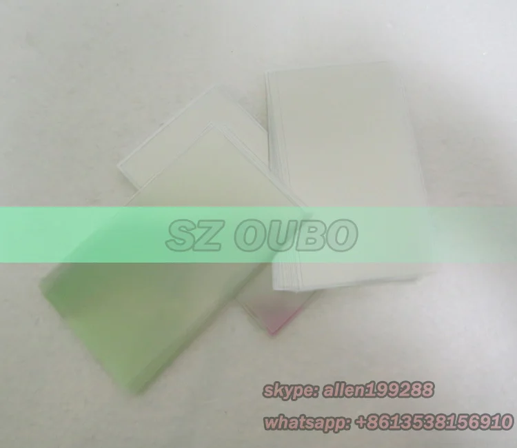 250um thickness OCA optical clear adhesive for s5 Double side glue sticker Samsung i9600 LCD touch screen repair 50pcs/lot | Мобильные