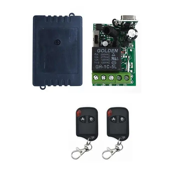 DC5V 1 ch рабочее напряжение дистанционный переключатель 5V 10A реле Мини беспроводной