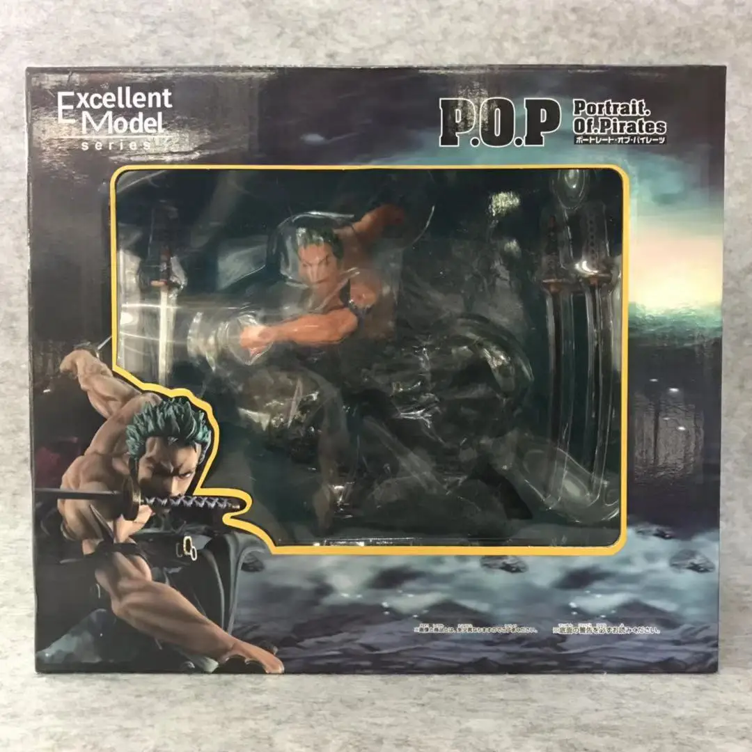 Аниме one piece 18 см Roronoa Zoro SA MAXIMUM Ver. ПВХ Фигурки Коллекция Модель игрушки|Игровые