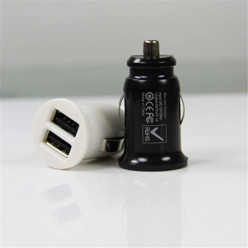 Автомобильное зарядное устройство с двумя USB портами 3 1 А|Зарядные устройства для