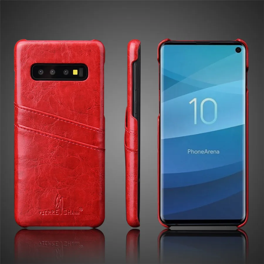 Чехол из натуральной кожи для Samsung Galaxy S10 Plus S10e Note 8 9 Ретро винтажный защитный