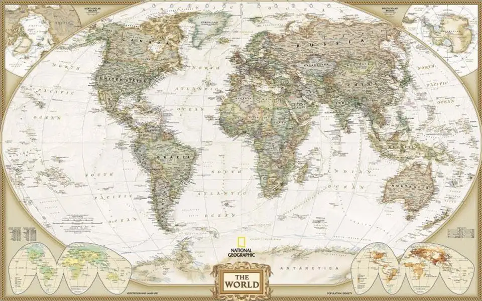 Пользовательские 3d Фото Обои номер Фреска нетканые обои geographic world индикация