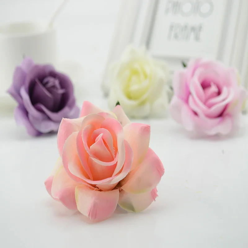 100 шт. искусственные головки цветов фестиваль свадебный автомобиль