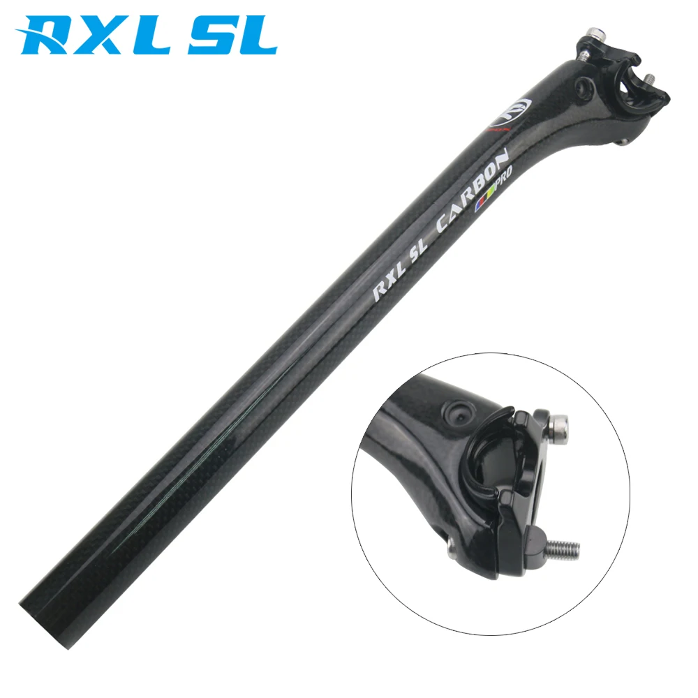 Подседельный штырь для дорожного велосипеда RXL SL 250 400 мм карбоновый сиденья 27 2
