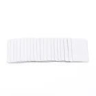 XRHYY Упаковка из 20 перезаписываемых магнитных ярлыков, 2x1-14 дюймов