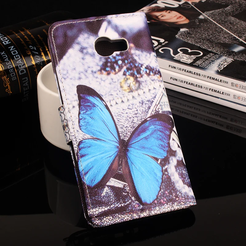 С левой и с правой стороны роспись Мода Высокое качество для Samsung Galaxy A5 2017 Чехол