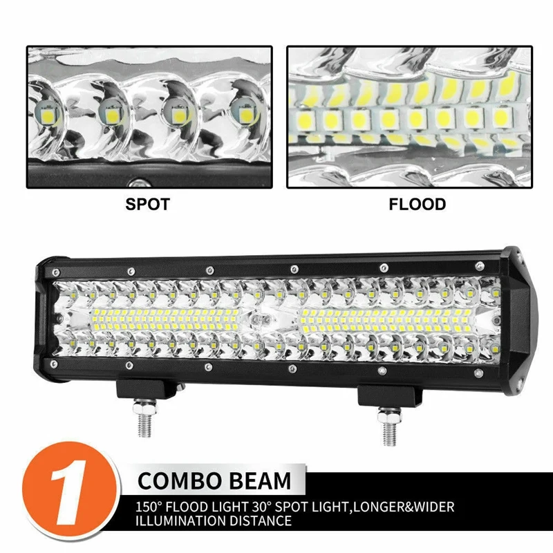 400W светодиодный рабочий светильник брус поточного комбо балки внедорожные
