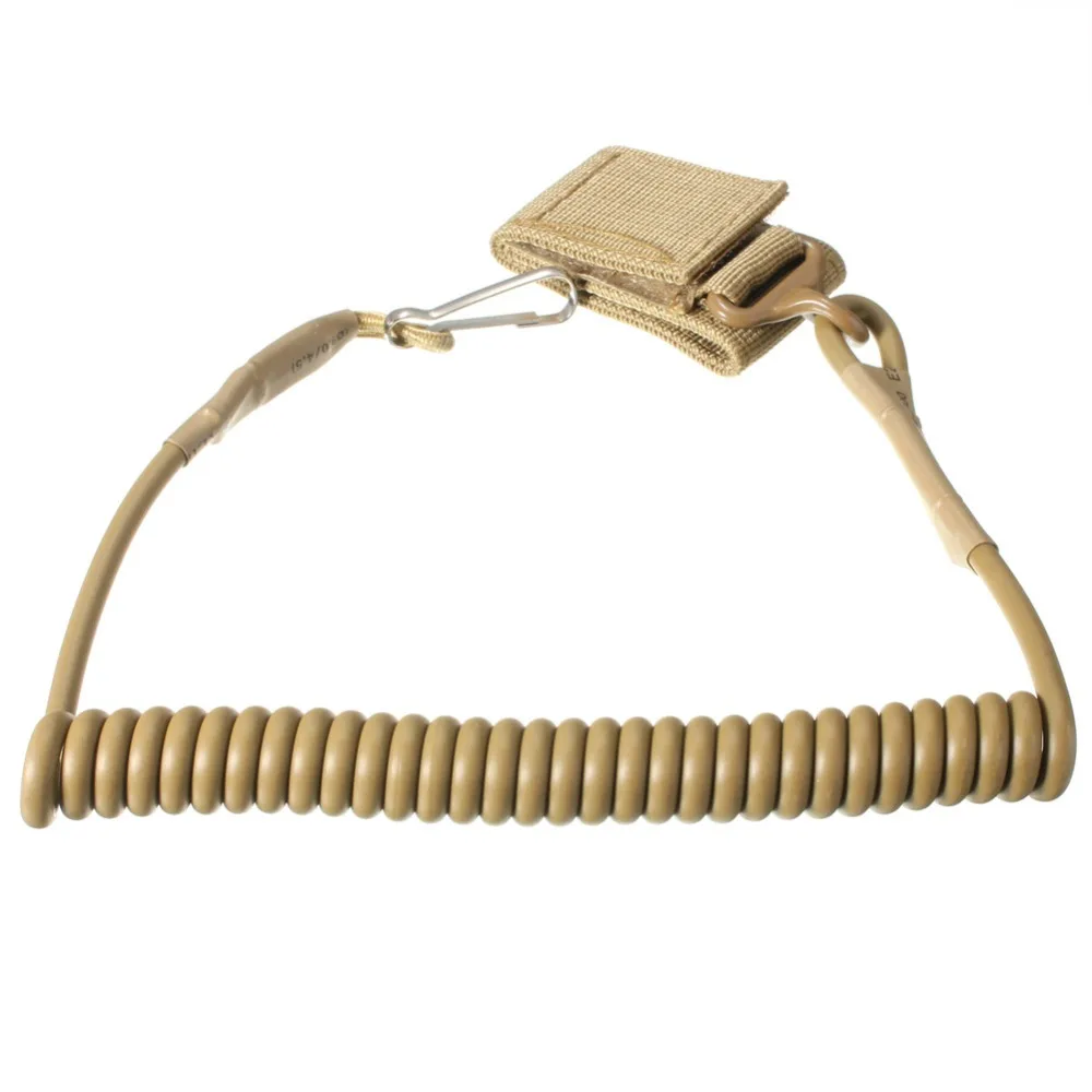 

Quick Release Shooting Hunting Strap Army Combat Gear Airsoft Tactical Single Point Pistol Handgun Spring Lanyard Sling 37-0020
