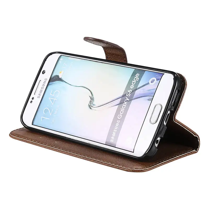 Чехол для Samsung Galaxy S6 Edge G925F из искусственной кожи с откидной крышкой S 6 S6edge G925 SM
