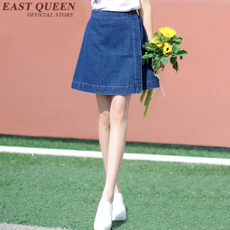 Юбка женская летняя синяя AA805|skirt 2016 summer|jeans skirt shortwomen |