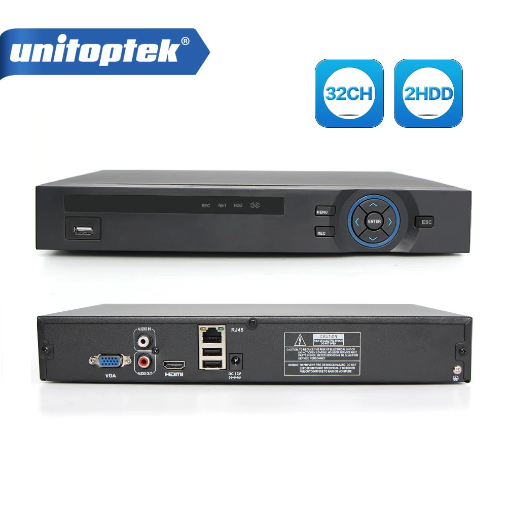 H.265 32Ch NVR 1080P или 25Ch 5MP или 8CH 8MP NVR ONVIF сетевой рекордер поддержка безопасности IP камера 2x HDD XMeye P2P просмотр приложения