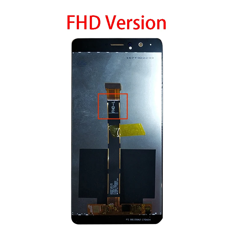 Для huawei Honor V8 KNT-AL20 KNT-UL10 KNT-AL10 KNT-TL00 KNT-TL10 ЖК-дисплей Дисплей+ кодирующий преобразователь сенсорного экрана в сборе Замена