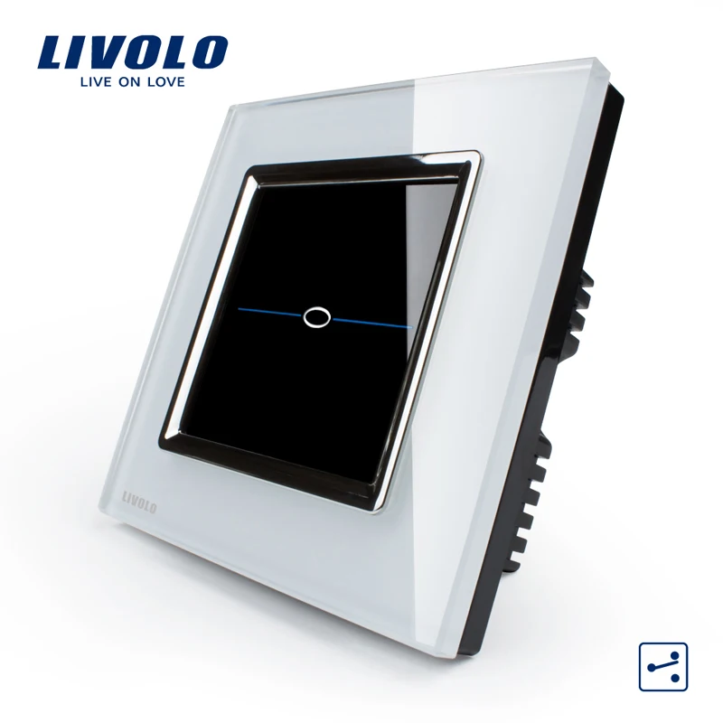 Livolo сила wal крыло смарт переключатель / R линия одной открытой двойной контроль