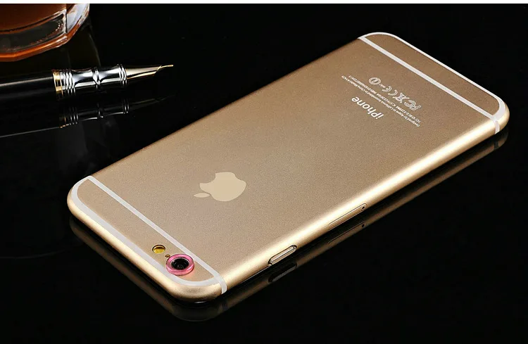 Крутой металлический защитный чехол с кольцом для объектива задней камеры iPhone6