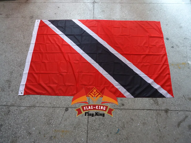 

Tinidad national flag,100% polyster,120*180CM,Anti-UV,Digital Printing,flag king,Tinidad country banner