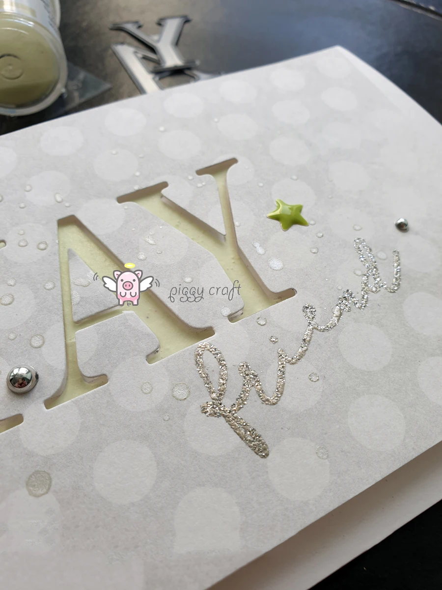 Свинья, для рукоделия, металлические режущие штампы, высечки, высечки, пресс-форма, большой размер, буквенный A-Z, скрапбук, бумага, ремесло, нож, форма, лезвие, трафареты, штампы
